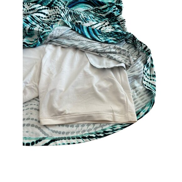 Tail Activewear 2PC Skort Set Womens Size Medium Golf Tennis Blue Green Golf - Picture 5 of 9